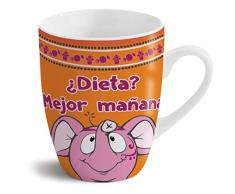 NICI Taza Â¿Dieta Â¡Mejor MaÃ±ana, Multicolor, Ãnica