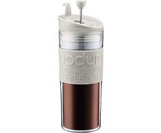 Bodum 11100-913S Travel Press - Taza tÃ©rmica de plÃ¡stico con Tapa (0,45 Camas)
