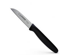 GIESSER since 1776 - Made in Germany - Cuchillo para pelar, negro, hoja 8 cm, con mango antideslizante, cuchillo de cocina pequeÃ±o apto para el lavavajillas, acero inoxidable