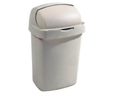 CURVER 156720 - Papelera con Tapa giratoria (Polipropileno, 25 L)