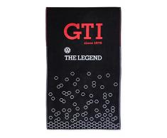 Brisa VW Collection - Volkswagen Golf GTI Coche Gran Toalla de algodÃ³n Suave para baÃ±o, Playa y Sauna como Idea de Regalo/Camping/Outdoor/Souvenir (The Legend/Negro)