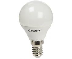 Cegasa Bombillas LED con Luz FrÃa 5000K E14, 5.4 W, Blanco, 81x45x44 cm