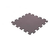 Iris Ohyama – Alfombra de protección de Suelo Puzzle 8 Piezas Diferentes/colchón de Gimnasia/Fitness Espuma EVA, Goma EVA, marrón, 45 cm