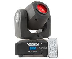 BeamZ Panther 25 LED - Accesorio de discoteca, LED, 1 lámpara(s), 12 W, 8 Colores, Activado por Sonido, Negro