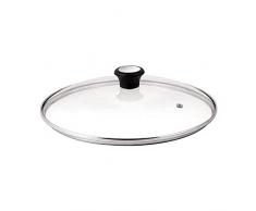 Tefal Tapa cristal 20 cm 280973 Tapa de cristal con ventilación de vapor integrada, pomo cómodo, apta para sartenes, ollas y guiseras