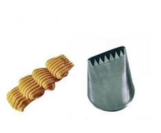 silikomart 43.350.99.0000 - BD301 Boquilla de Acero Inoxidable para Manga pastelera