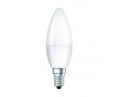 Bella Lux lámpara LED, casquillo: E14 | Blanco cálido, 2700 K, 5 W | Repuestos para bombilla de 40 W, acabado mate, P Clas B