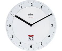 BRAUN BNC006WHWH - Reloj analógico de pared blanco