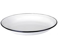IBILI Plato Hondo Blanco 32 CMS, Acero