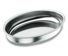 Lacor - 61843 - Fuente Honda Oval Inox.18%Cr. 45cm