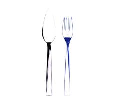 MEPRA 105922021 - Tenedor de Pescado, Color Plateado