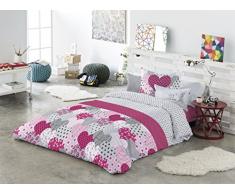 Funda Nórdica + 1 Cojín decorativo NYDIA (180x270) Cama de 105 (ANTILO)