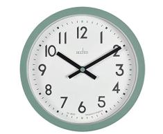 Acctim Elstow 22845 - Reloj de Pared, Color Verde