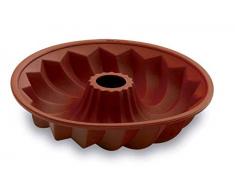Lacor - 66734 - Molde Savarin Bajo Silicona - Rojo