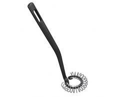 Fiskars Batidor espiral, Longitud: 27 cm, Ã 6 cm, PlÃ¡stico, Functional Form, Negro, 1014438