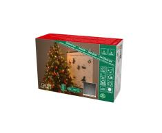 Konstsmide 6365Â âÂ 810Â Led Mantel AlgodÃ³n Con Anillo, 8Â Cuerdas Ã 30Â Diodos, Con Efecto Glimmer/Para Interior (Ip20)/240Â Diodos De Color Ãmbar (120Â Glimmend)/24Â V, Transformador Interior