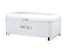 LOVELLO Panera texturizada Kitchencraft LOVBBWHT, 42 x 22 x 18 cm, color blanco