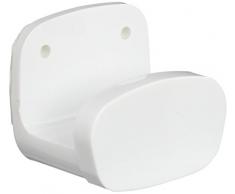 BRINOX Percha baÃ±o Adhesiva, Blanco, 5x4.5x3.7 cm
