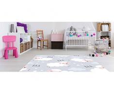 Oedim - Alfombra Infantil Ovejitas PVC 95 cm x 200 cm | Moqueta Adulto PVC | Suelo vinilico para Adultos
