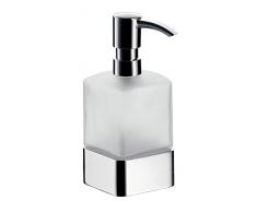 Emco 052100102 Loft - dispensador de jabón líquido en Vidrio Satinado, Color: Cromo