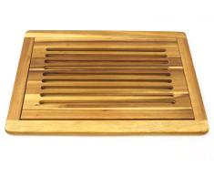 KESPER 28105 - Tabla de cortar con rejilla extraÃ­ble de madera de acacia, 47,5 x 32 x 2 cm