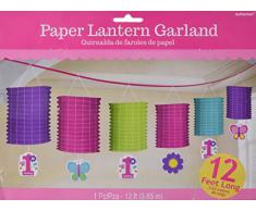 amscan Sweet lÃ¡mparas esfÃ©ricas de Papel Guirnalda de cumpleaÃ±os