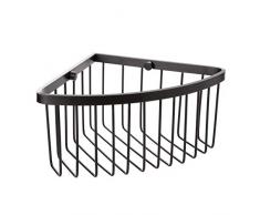 Tatay 6603100 Cestillo De Ducha Rectangular, Negro, 20X11.5X20 Cm