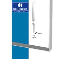 KOH-I-NOOR - Perfil Lateral para Espejo, par, Plata, 1