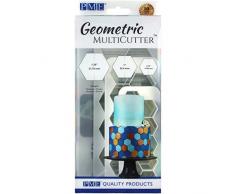 PME - Cortador geomÃ©trico para tartas, plÃ¡stico, Blanco, 3 unidades