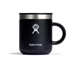 HYDRO FLASK - Termo Café para Llevar 177 ml, Taza Térmica, Vaso Isotérmico de Acero Inox, Aislamiento al VacÃo, Asa y Tapa Cierre Presión, Libre de BPA, Black