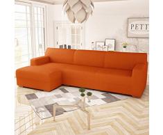PETTI Artigiani Italiani Funda Chaise Longue, Funda Sofa Chaise Longue, Funda Elástica , 100% Made in Italy, Funda Chaise Longue Brazo Derecho (Visto Desde Sentado), Funda Chaise Longue 200 (2 Plazas)