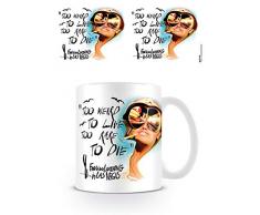 Fear and Loathing in Las Vegas MG25199-Multi-Color-11oz/315ml taza de cafÃ© extraÃ±a para vivir, multicolor