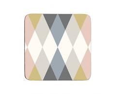 Premier Housewares Cirque Posavasos, Juego de 4, Multi-Color
