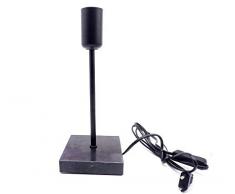 ILUMINACIÓN DE DISEÑO Lámpara mesa, Negro