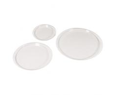 Rayher Molde de colada: Estantería redonda, surtido, Profund.1cm, 3pz, ø25cm, ø18,5cm, ø13cm