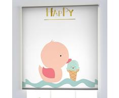 Rollertor Milan 113 Estor Enrollable Tela Multicolor (74048) 150x175 cm