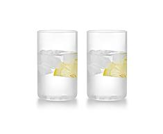 2 Vasos de Cristal de borosilicato Resistente al Calor y al frÃo (350 ml)