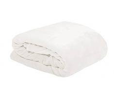 Lovely Casa P35792011 - Manta de Viaje de poliÃ©ster de Tacto ultrasuave (180 x 220 cm), Color Crudo