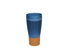 LifeStory SP Berner - Mug Cafe | Vaso con Tapa para Llevar, Taza Reutilizable - Color Azul