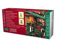 Konstsmide 1190-000 - Guirnalda para el árbol de navidad (25 luces transparentes, 230 V, para interiores)