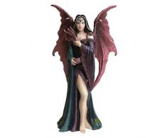 Nemesis Now Soul Mates - Figura Decorativa (23 cm), Color Morado