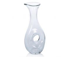 Belssia Decantador de Vino Diseño Burbuja Cristal 17x12x41 cm