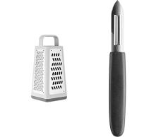 Zwilling Rallador cuadrado, plástico, gris marca ZWILLING & 38185-060 - Pelador con hoja endurecida al frÃo Friodur, acero inoxidable