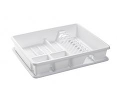 Plastic Forte Escurreplatos, Blanco, 48 x 38 x 9