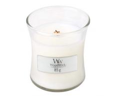 Woodwick Vela aromÃ¡tica en Tarro (tamaÃ±o pequeÃ±o), Color Blanco, Bianco, Mini, 85