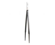 Excelsa Chef Pinza para Barbacoa, Metal, Plateado, 10x38x3 cm