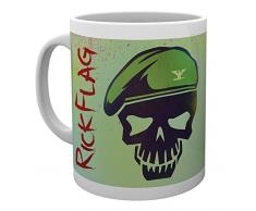 GB Eye LTD, Suicide Squad, Rick Flag Skull, Taza de Ceramica