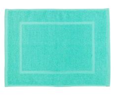 Wenko Allstar Alfombra de baño de terry Zen verde 60 x 40 cm - Alfombra de ducha, Algodón, 40 x 60 cm, Verde