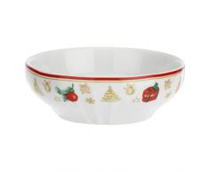 La Porcelana Blanca - Juego de 3 copas de Navidad Edition
