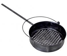 IMEX EL ZORRO Sartén para Asar castañas, 30 cm